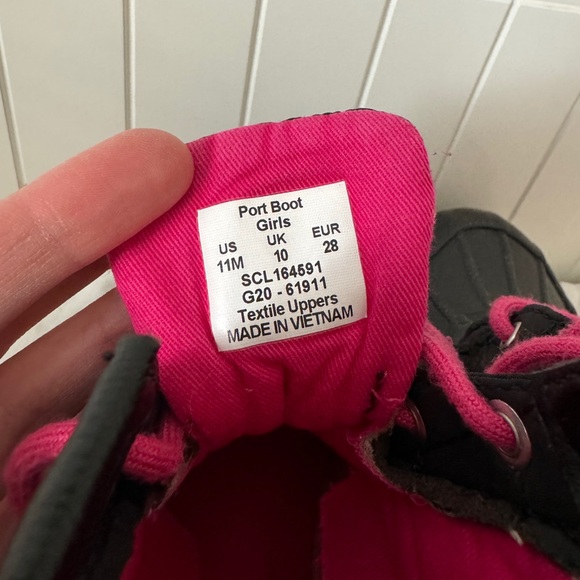 Girls Sperry Boots 11 - Picture 4 of 5